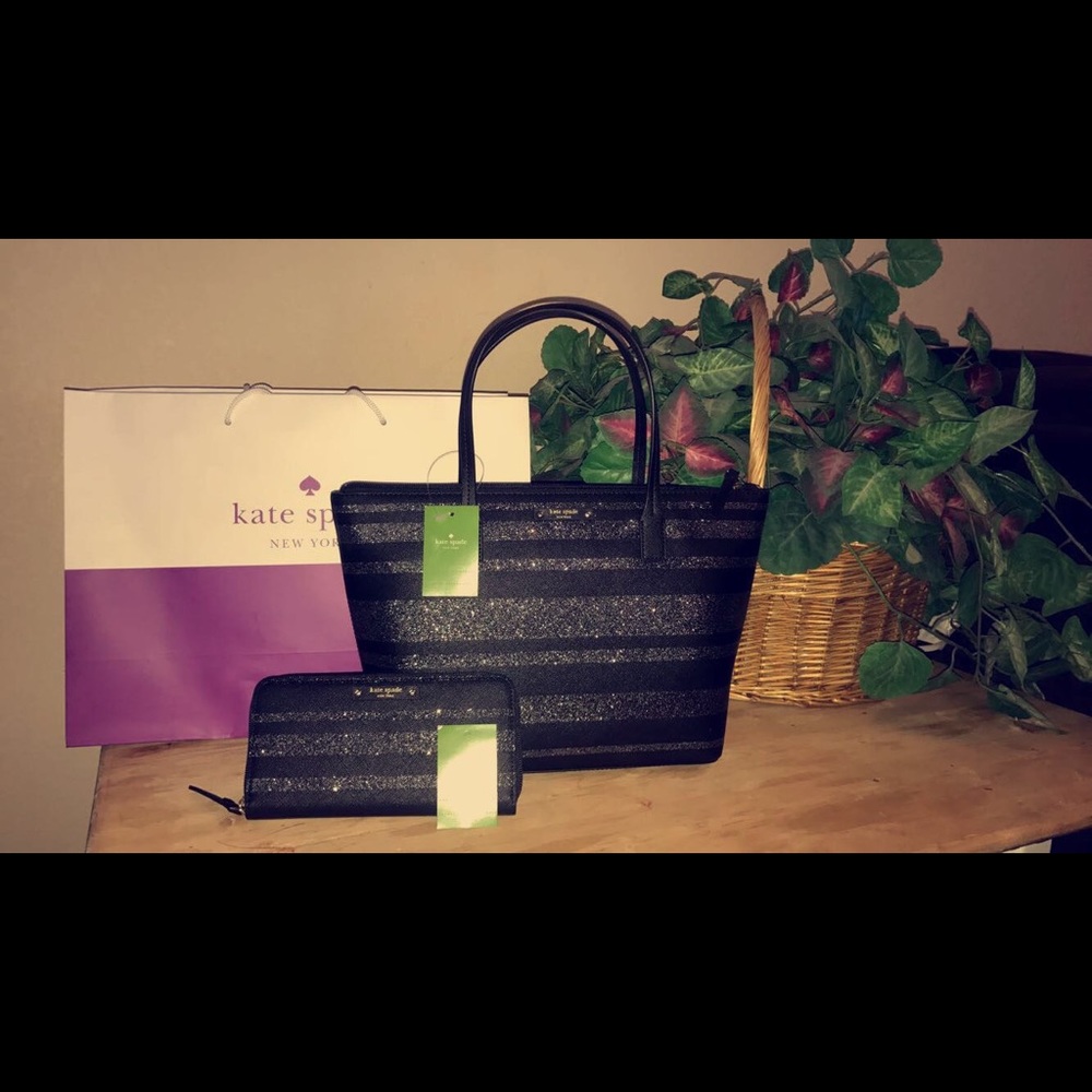 NWT Kate spade purse and wallet